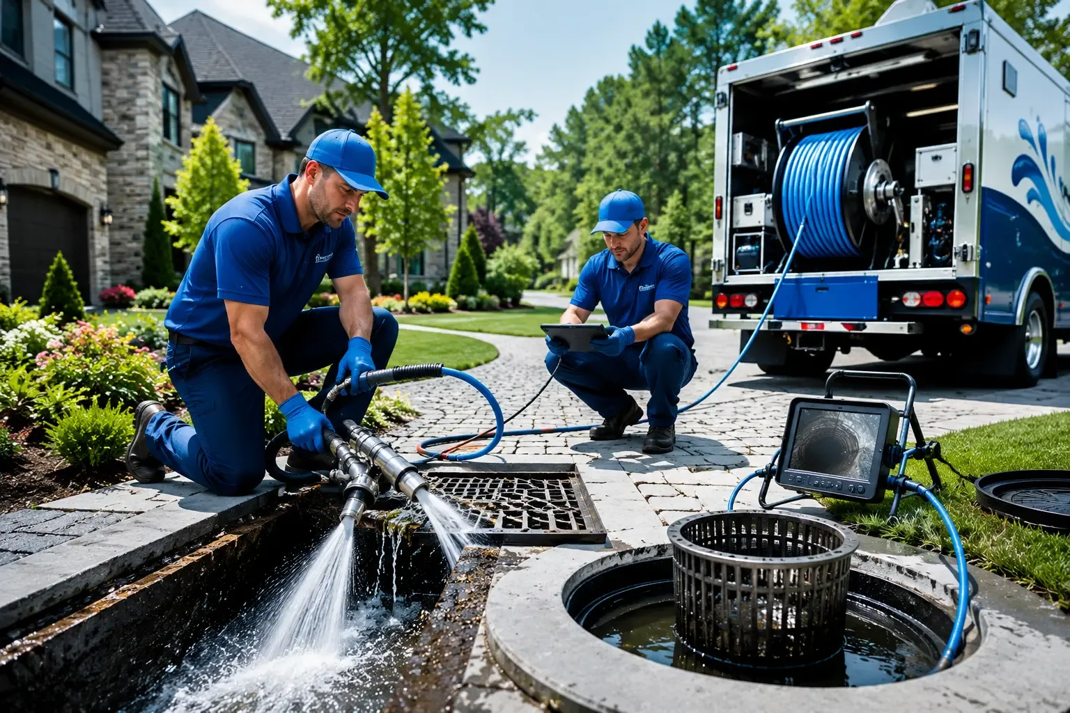 Local outdoor drain cleaning professionals in Grantville, GA