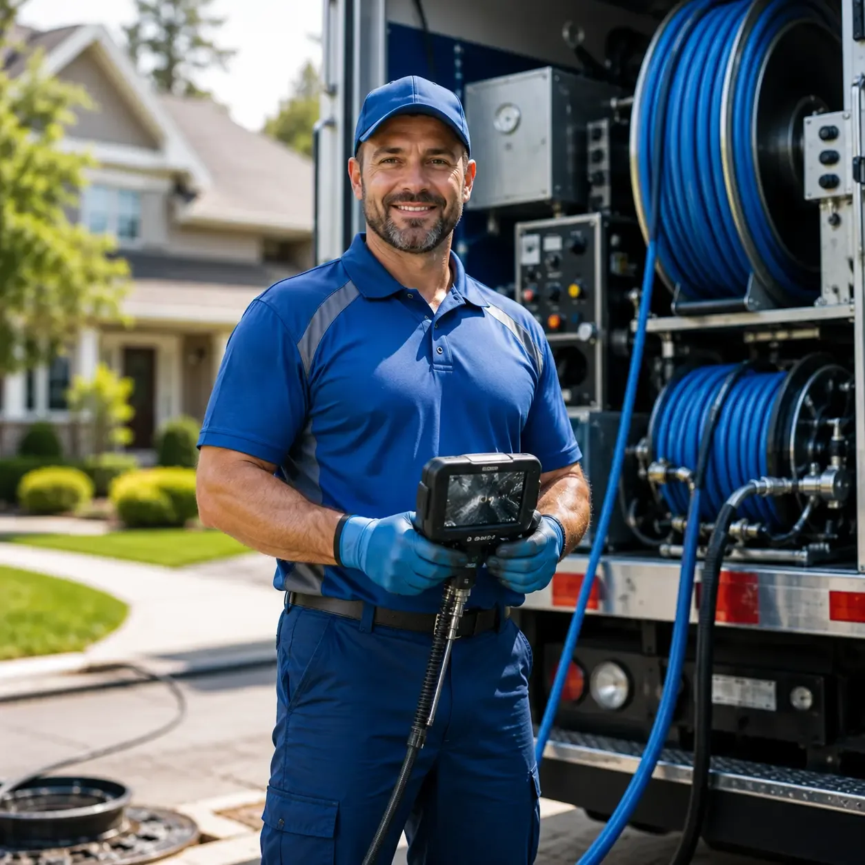 Local outdoor drain cleaning specialists in Grantville, GA